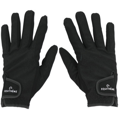 Gants Equithème Savage Noir