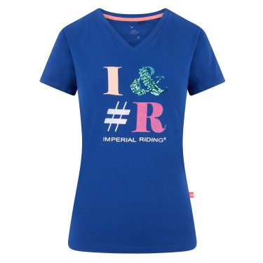 T-shirt Impérial Riding Bleu cobalt