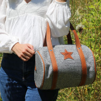 Sac Pénélope Nina Bowl gris petit modèle Sac Pénélope Nina Bowl gris petit modèle