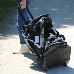 Sac à roulettes Equithème Sport Noir Sac à roulettes Equithème Sport Noir