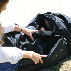 Sac à roulettes Equithème Sport Noir Sac à roulettes Equithème Sport Noir