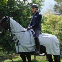 Couverture anti-mouches Bucas Buzz-Off Riding Bleu Couverture anti-mouches Bucas Buzz-Off Riding Bleu