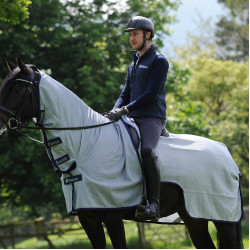 Couverture anti-mouches Bucas Buzz-Off Riding Bleu