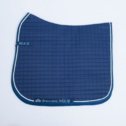 Tapis de selle Bucas Max Dressage Bleu marine / argent