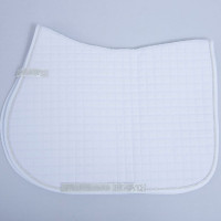 Tapis de selle Bucas Max CSO Blanc / blanc