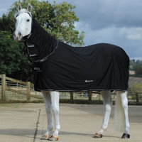 Couverture séchante Bucas Power Cooler et cou Noir / argent Couverture séchante Bucas Power Cooler et cou Noir / argent
