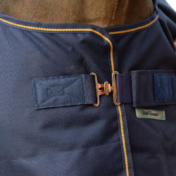 Couverture imperméable Bucas Irish Turnout 0g Noir / or Couverture imperméable Bucas Irish Turnout 0g Noir / or