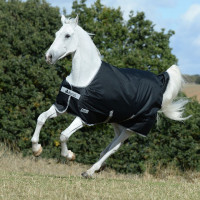 Couverture imperméable Bucas Anniversary Turnout 150g SD Noir / argent