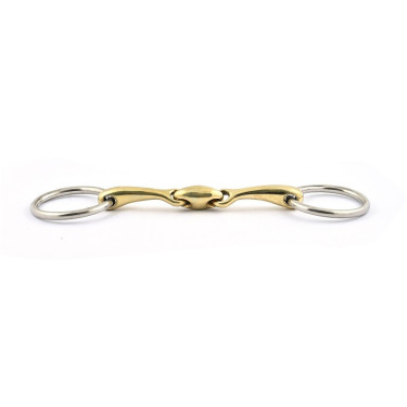 Mors de filet de bride Jump'In double brisure Mors de filet de bride Jump'In double brisure