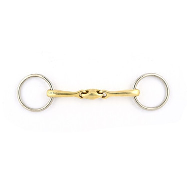 Mors de filet de bride Jump'In double brisure Mors de filet de bride Jump'In double brisure