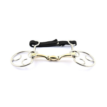 Mors Goyo Jump'In Aga double brisure gourmette en nylon Mors Goyo Jump'In Aga double brisure gourmette en nylon