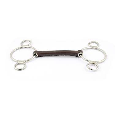 Mors Pessoa Jump'In en cuir rond Mors Pessoa Jump'In en cuir rond