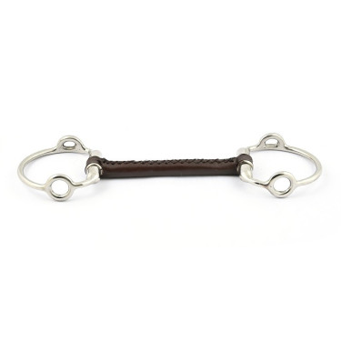 Mors releveur Jump'In en cuir rond Mors releveur Jump'In en cuir rond
