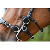 Protections Jump'In pour hackamore 0091 et 0092 Noir Protections Jump'In pour hackamore 0091 et 0092 Noir