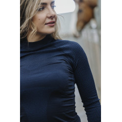 T-shirt Seamless Equithème Originals Marie Marine Bleu marine T-shirt Seamless Equithème Originals Marie Marine Bleu marine