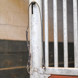 Anti-passe langue Jump'In réglable avec lanière Acajou Bordeaux