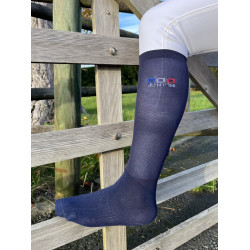 Chaussettes d'équitation Jump'In 2 paires Marine Bleu marine Chaussettes d'équitation Jump'In 2 paires Marine Bleu marine