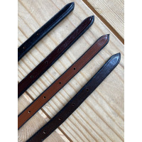 Lanière de têtière muserolle Jump'In Week Havane Marron