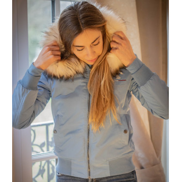 Bombers Pénélope Lyon Bleu artic Bombers Pénélope Lyon Bleu artic