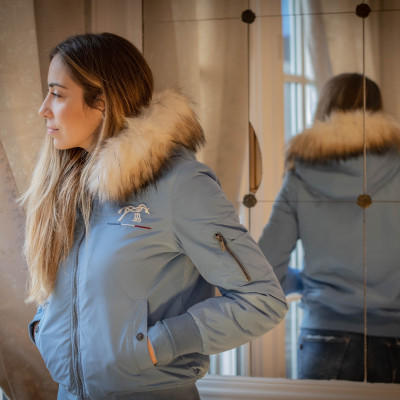 Bombers Pénélope Lyon Bleu artic