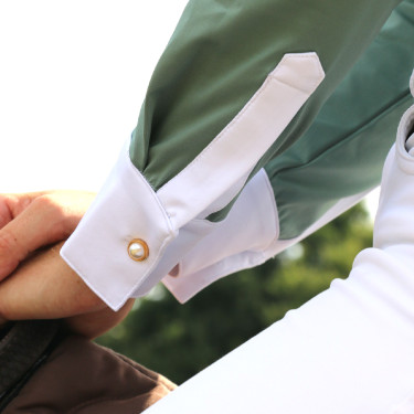 Polo de concours Flags & Cup Isla manches longues Vert