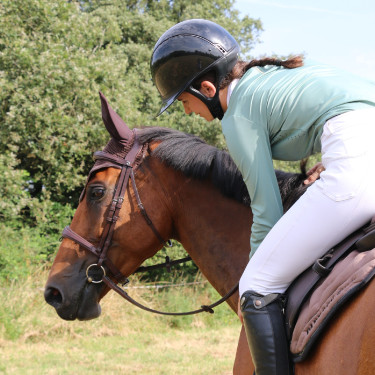 Polo de concours Flags & Cup Isla manches longues Vert