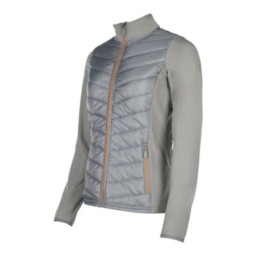 Veste matelassée Prag Style HKM Gris / or rose Veste matelassée Prag Style HKM Gris / or rose