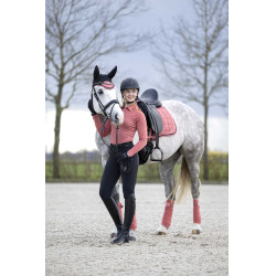 T-Shirt fonctionnel HKM Rosewood Allover Print Rouille Marron T-Shirt fonctionnel HKM Rosewood Allover Print Rouille Marron