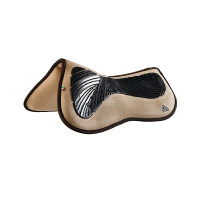 Amortisseur mémoire de forme avec rehausse arrière en mouton complet Acavallo Sable Beige Amortisseur mémoire de forme avec rehausse arrière en mouton complet Acavallo Sable Beige