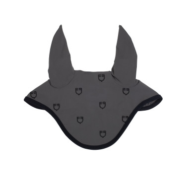 Bonnet anti-mouches logo multicolore Black Line Edition Equestro Bonnet anti-mouches logo multicolore Black Line Edition Equestro