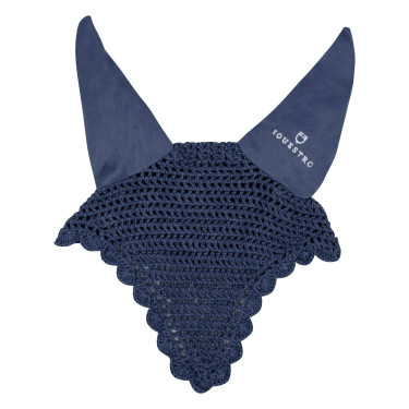 Bonnet anti-mouches en coton Equestro Bonnet anti-mouches en coton Equestro