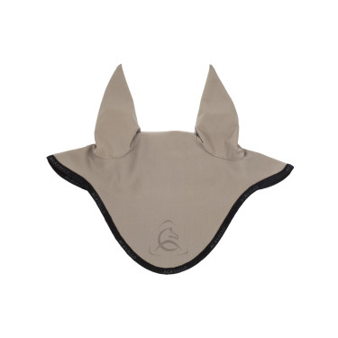 Bonnet anti-mouches en lycra avec logo en silicone Acavallo Bonnet anti-mouches en lycra avec logo en silicone Acavallo