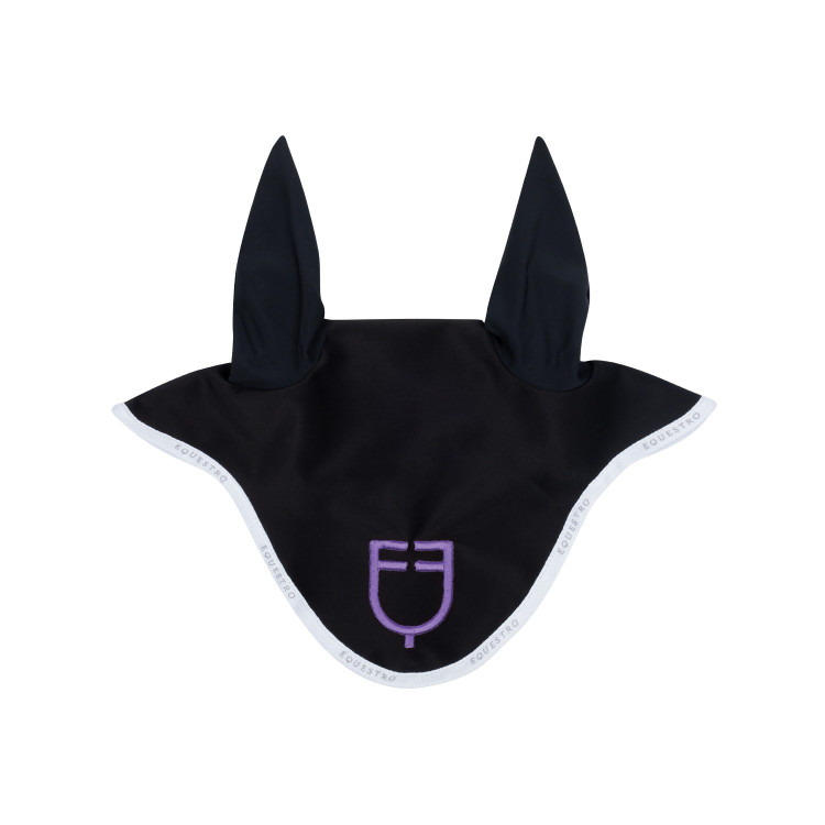 Bonnet anti-mouches en tissu technique avec logo multicolore Equestro