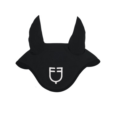 Bonnet anti-mouches en tissu technique édition Black Line Equestro