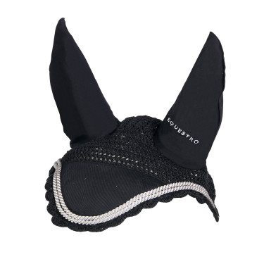 Bonnet anti-mouches tricoté avec cordura Equestro Bonnet anti-mouches tricoté avec cordura Equestro