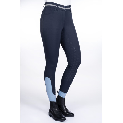 Pantalon Bloomsbury fond intégral en silicone HKM Bleu foncé