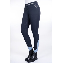 Pantalon Bloomsbury fond intégral en silicone HKM Bleu foncé