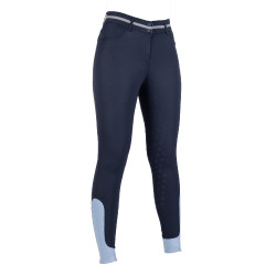Pantalon Bloomsbury fond intégral en silicone HKM Bleu foncé