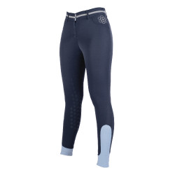 Pantalon Bloomsbury fond intégral en silicone HKM Bleu foncé