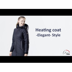 Veste chauffante Elegant Style HKM Bleu foncé Veste chauffante Elegant Style HKM Bleu foncé