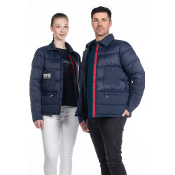 Blouson matelassé HKM Derby Unisex Bleu foncé