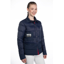 Blouson matelassé HKM Derby Unisex Bleu foncé