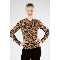 T-shirt Clolour Breeze manches longues HKM Naturel Marron