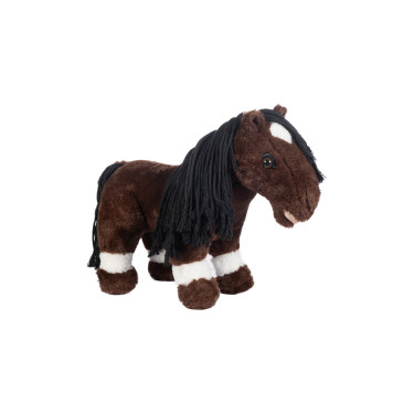 Peluche HKM Cuddle Pony Marron foncé