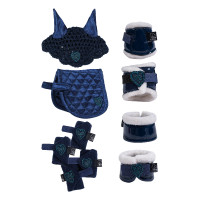 Set d'équitation Cuddle Pony HKM Rouge Set d'équitation Cuddle Pony HKM Rouge