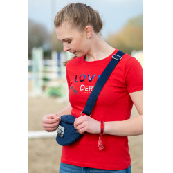 Sac banane HKM Derby Bleu foncé