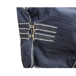 Couverture highneck Innsbruck 1200D doublée pol. HKM Noir Couverture highneck Innsbruck 1200D doublée pol. HKM Noir