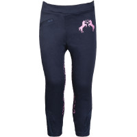 Legging HKM Pink Pony basanes silicone Bleu foncé