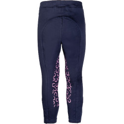 Legging HKM Pink Pony basanes silicone Bleu foncé