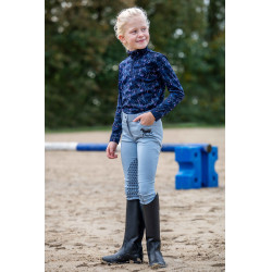 T-shirt technique HKM Bria manches longues Bleu foncé T-shirt technique HKM Bria manches longues Bleu foncé